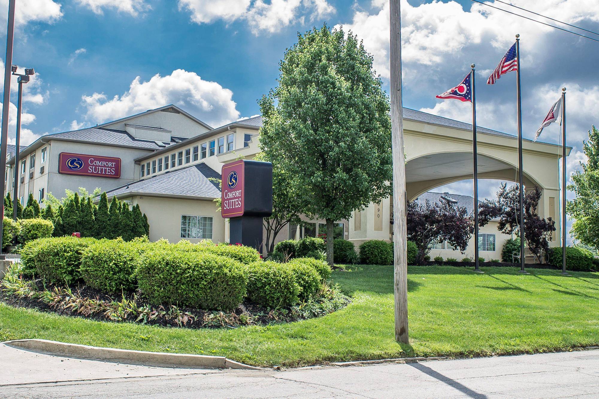 Comfort Suites Columbus Exterior foto